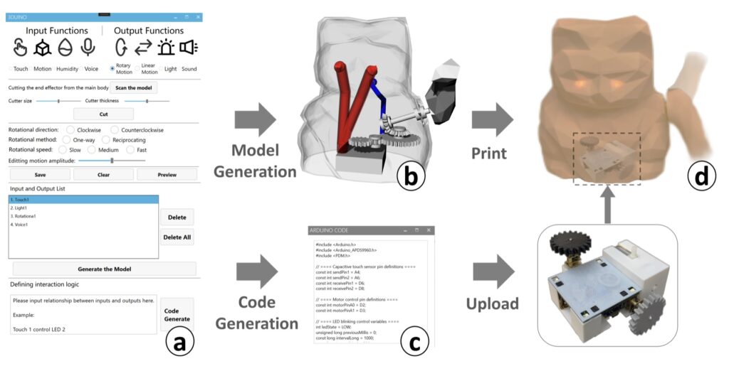 3Duino helps you rapidly create interactive 3D-printed devices
