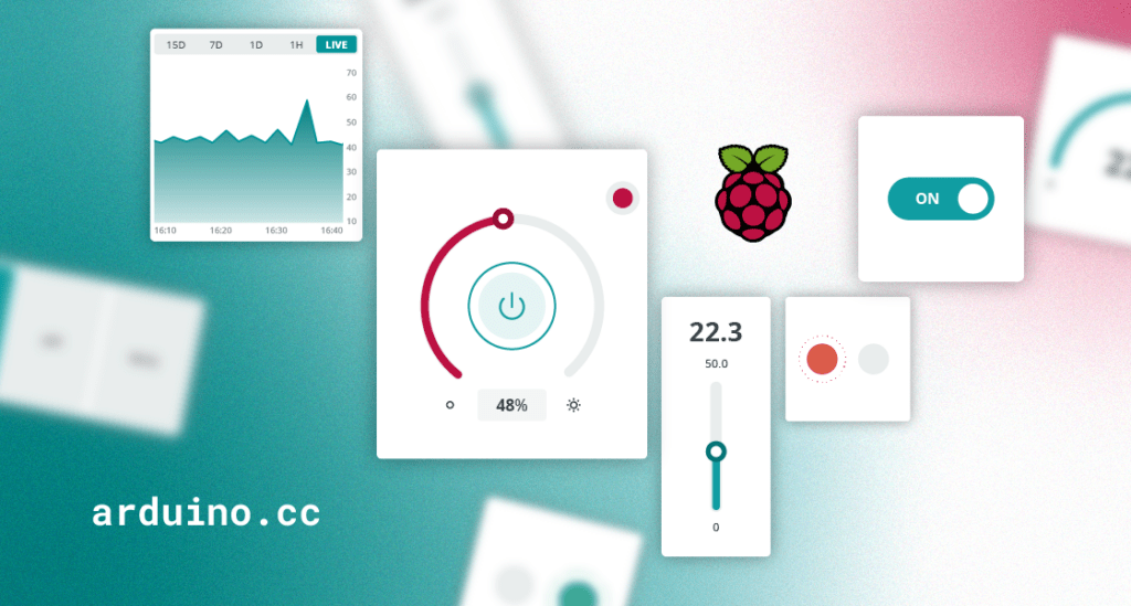A guide to visualize your Raspberry Pi data on Arduino Cloud