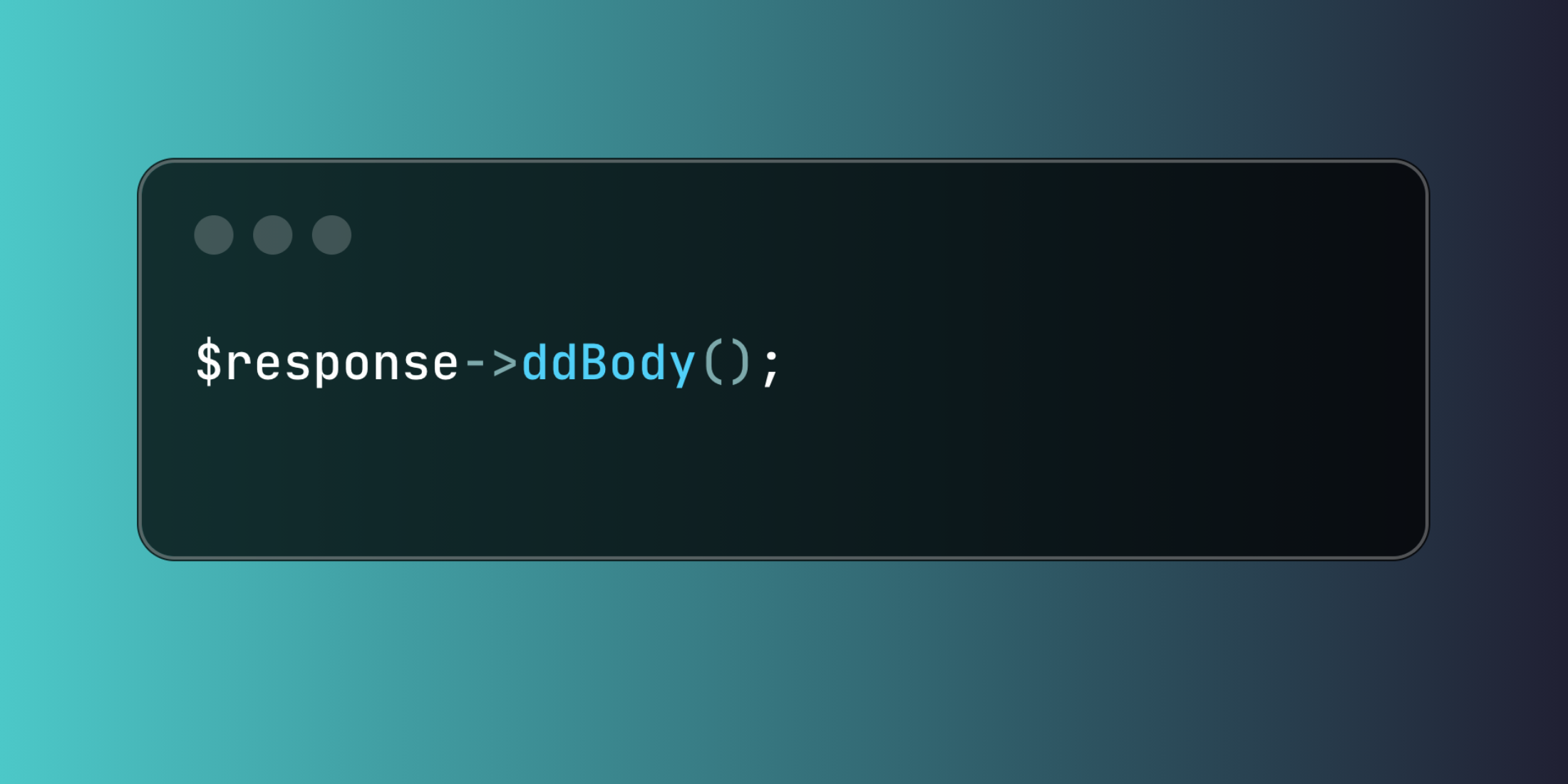 Accelerate API Testing with Laravel's ddBody() Method