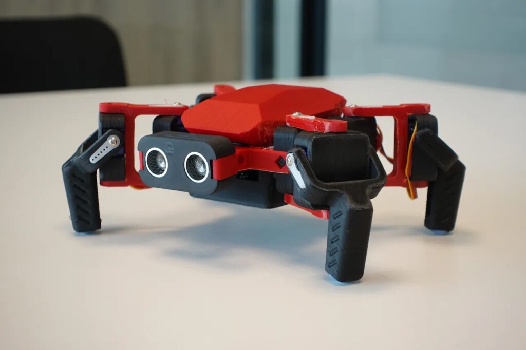 Adding real-time local voice controls to a SMARS Quad Mod robot with an Arduino Nano RP2040 Connect
