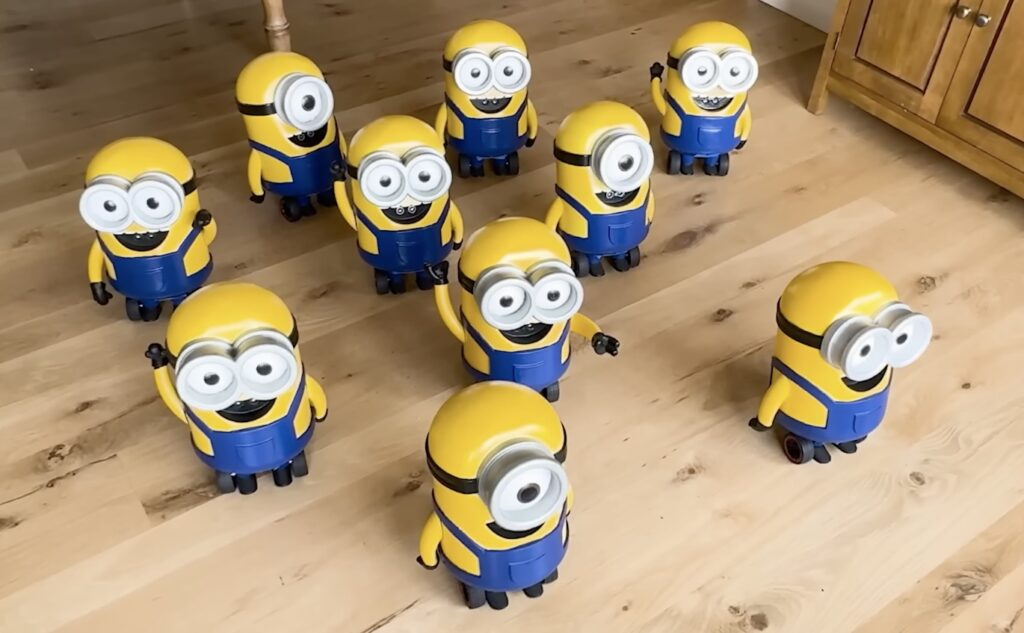 Amassing a mobile Minion militia