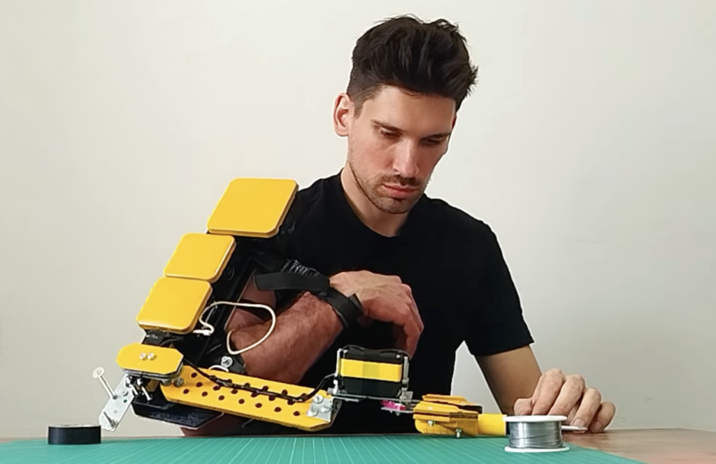 An affordable open-source robotic prosthetic arm 