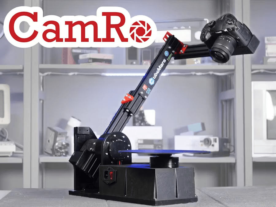 CamRo is a robot that captures awesome product videos at the touch of a button