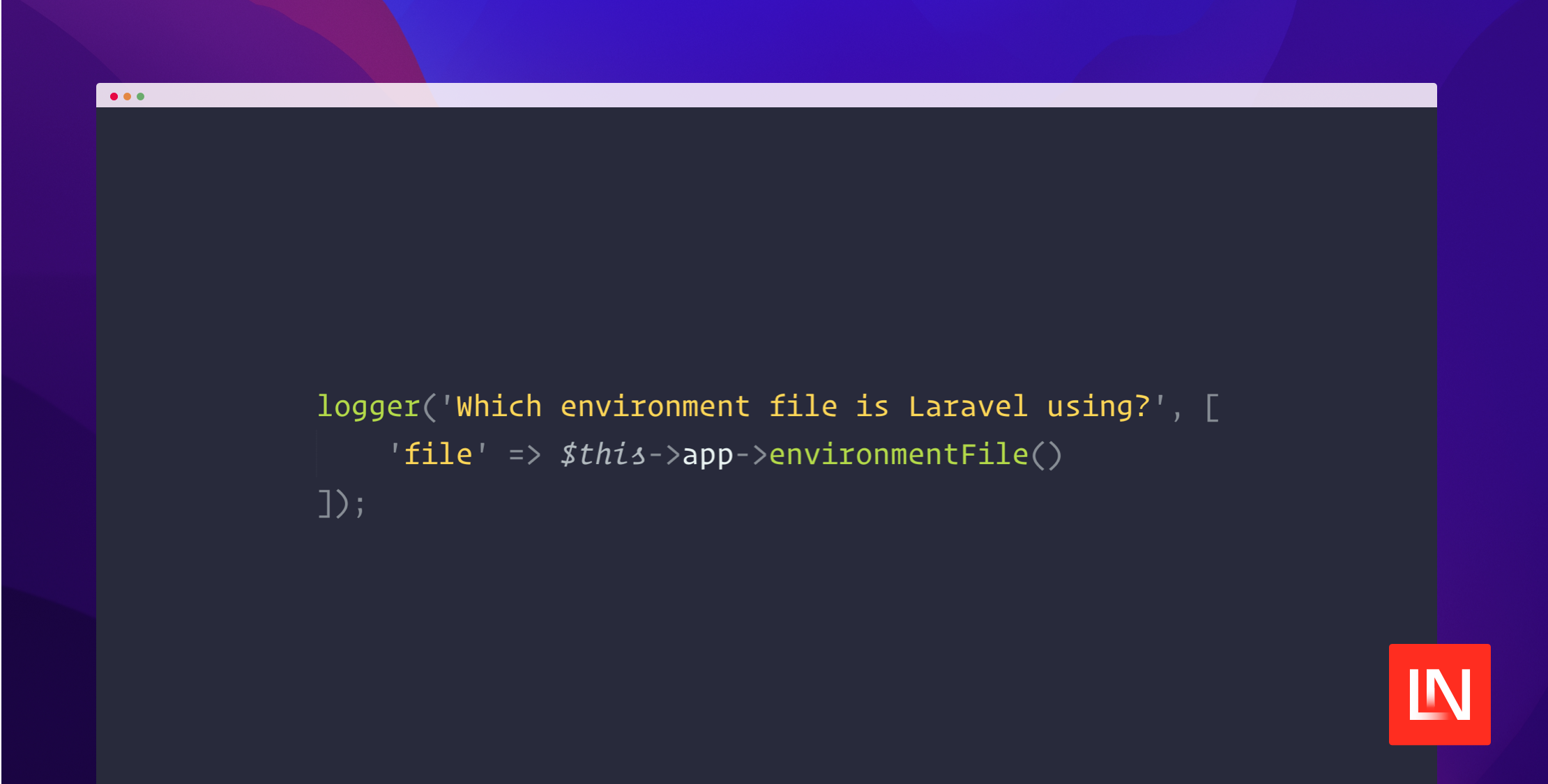 Configuring Laravel With Additional Environment Files