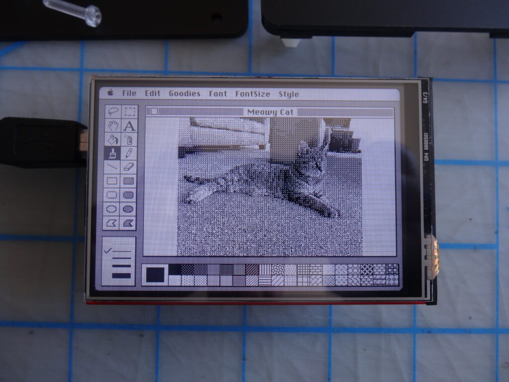 Display your photos like they’re in MacPaint