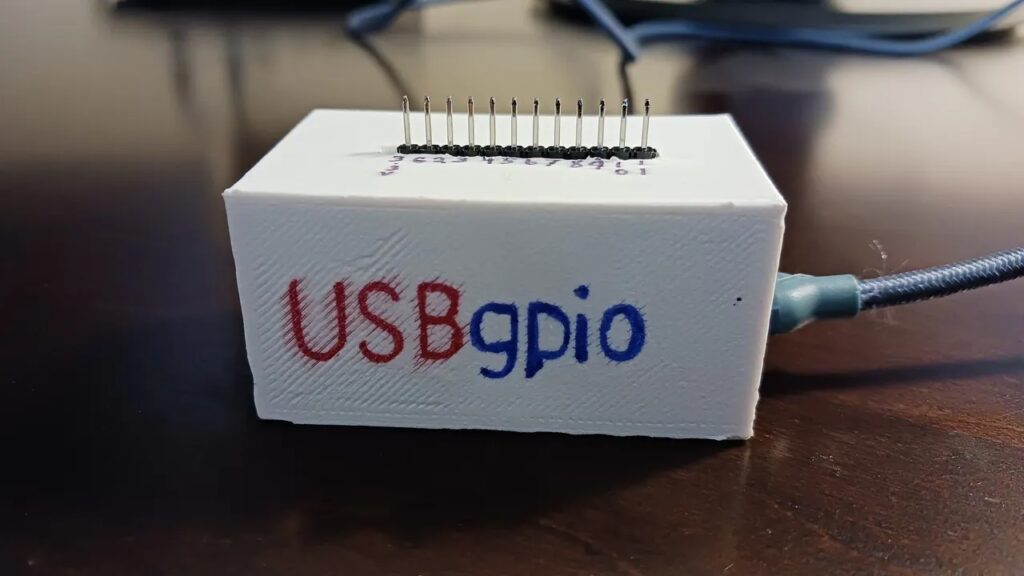 Easily add Python-controlled GPIO pins to any computer