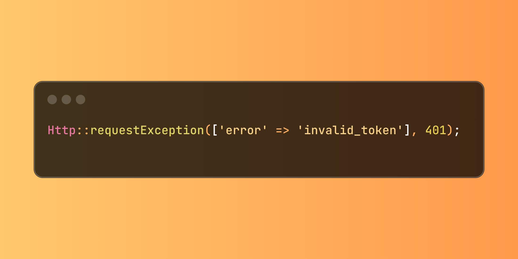 Improve HTTP Error Testing with Laravel's requestException() Method