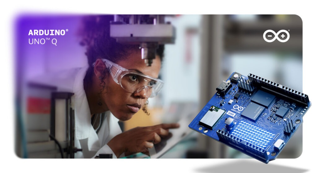 Industrial-grade vision inspection, made accessible by the Arduino® UNO™ Q board