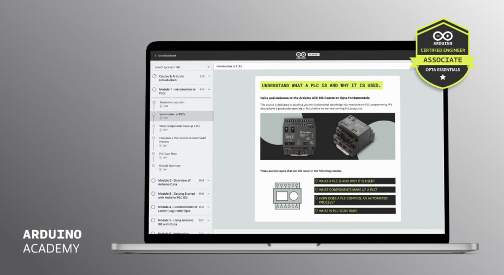 Introducing Arduino Academy: your path to becoming an Arduino-certified engineer begins!