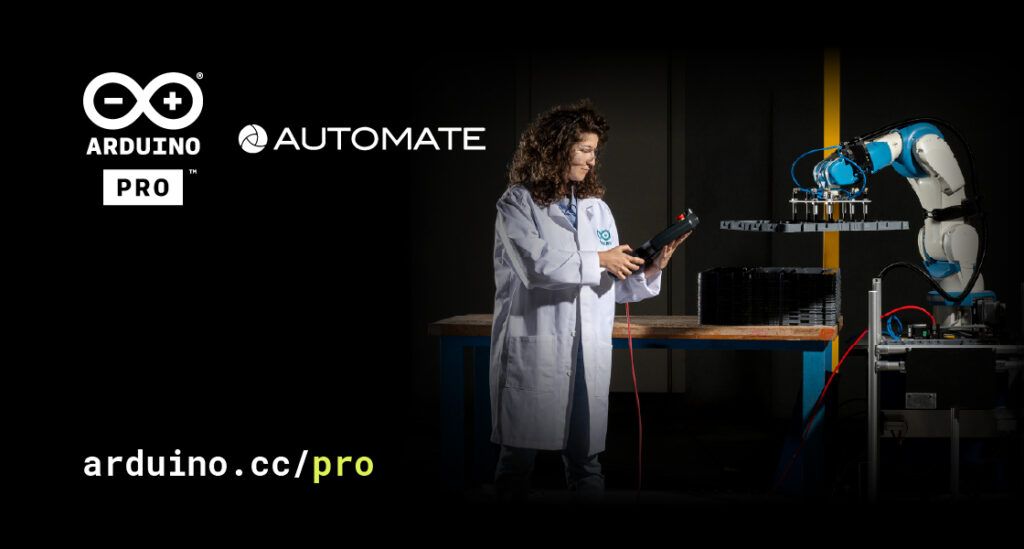 Join Arduino at Automate 2025 to explore the future of automation