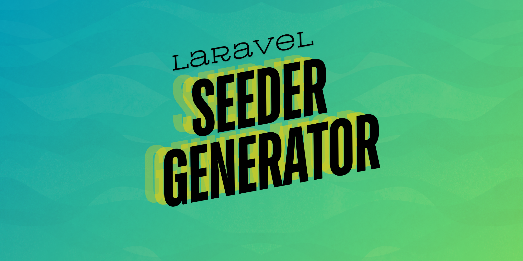 Laravel Seeder Generator