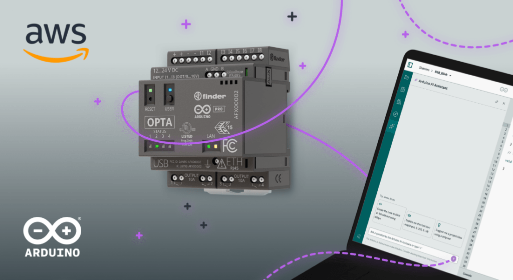 New AWS x Arduino Opta Workshop: Connect your PLC to the Cloud in just a few steps