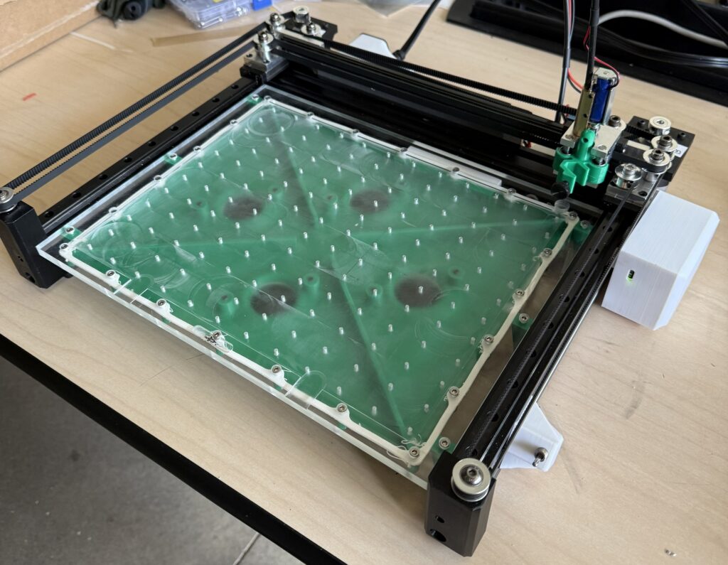 Old 3D printer becomes new Arduino UNO Q-controlled pen plotter