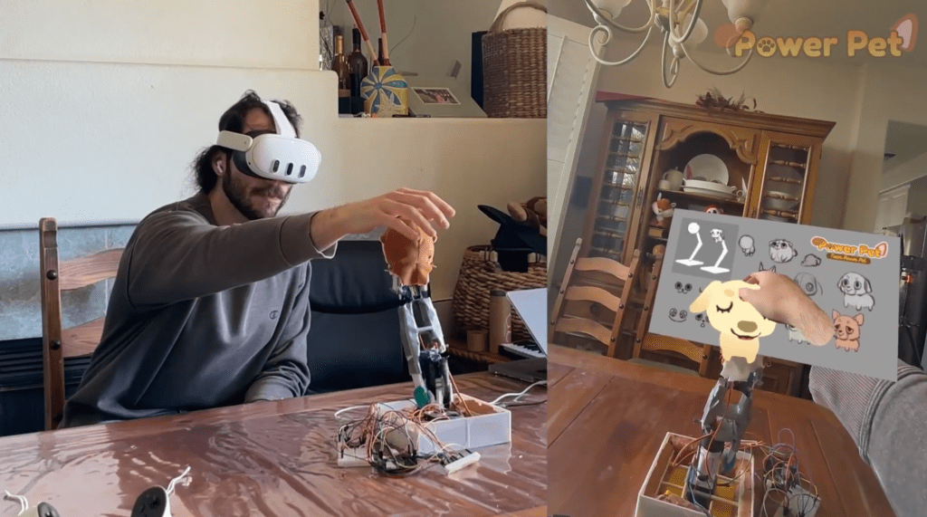 Power Pet: a VR companion at your side