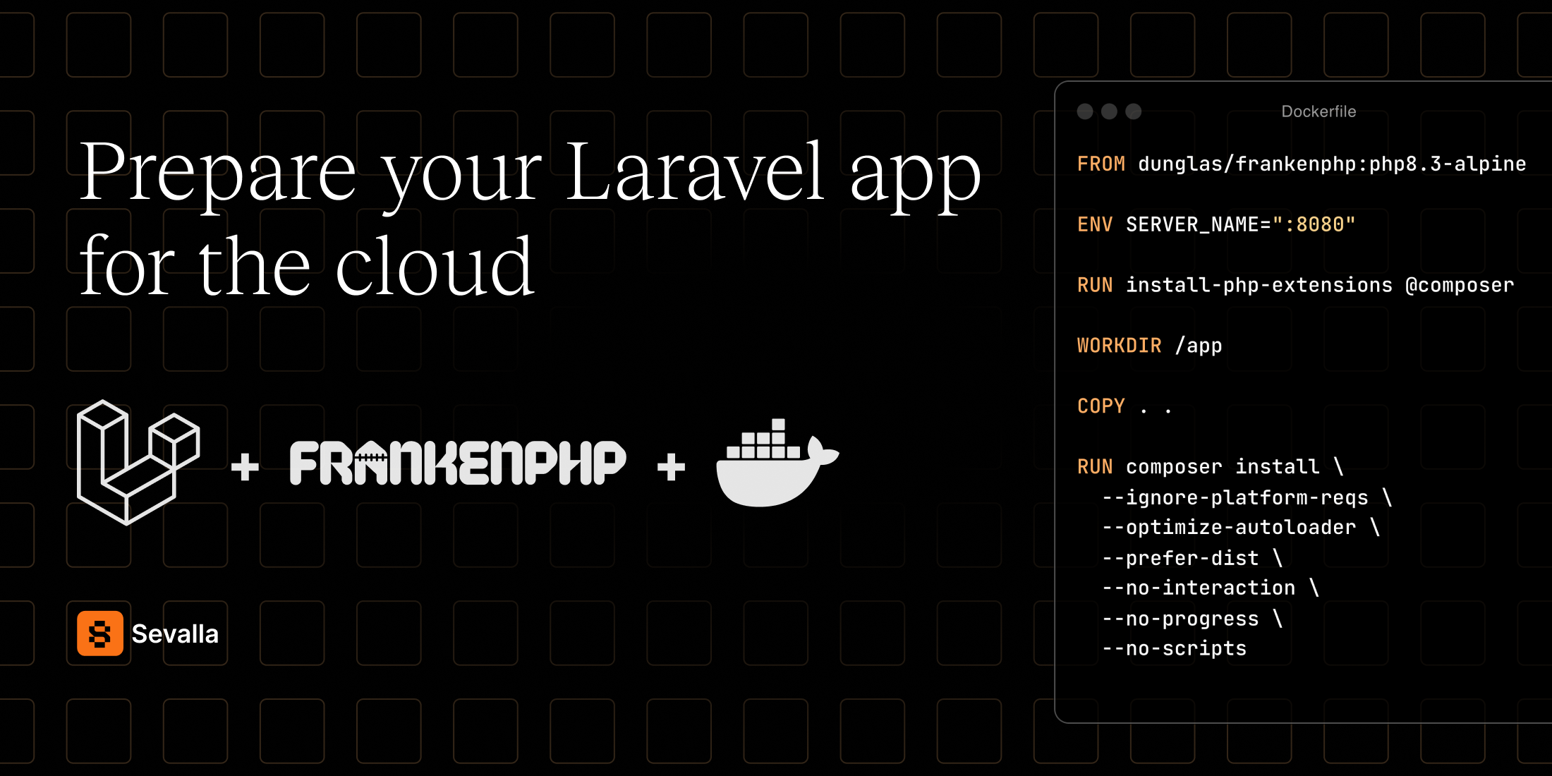 Prepare your Laravel app for the cloud