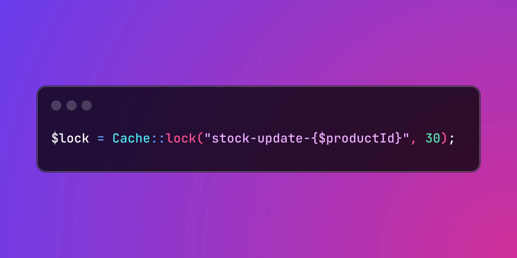 Preventing Race Conditions with Laravel's Atomic Cache Locks