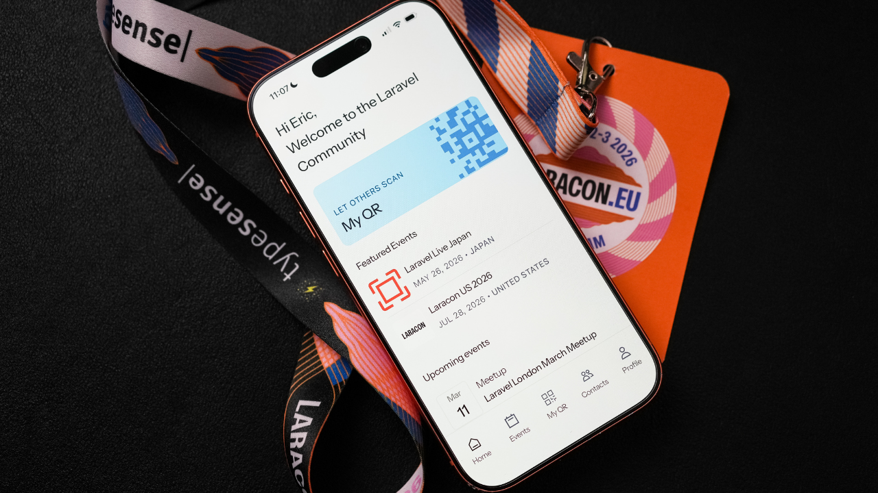The Laravel Community Mobile App Helps You Discover Events and Connect With Developers