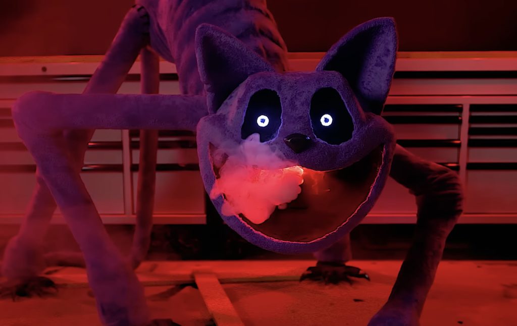 This animatronic CatNap is predictably creepy