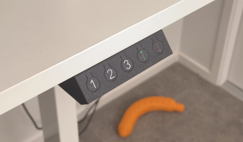This DIY standing desk controller provides luxury car-style memory settings