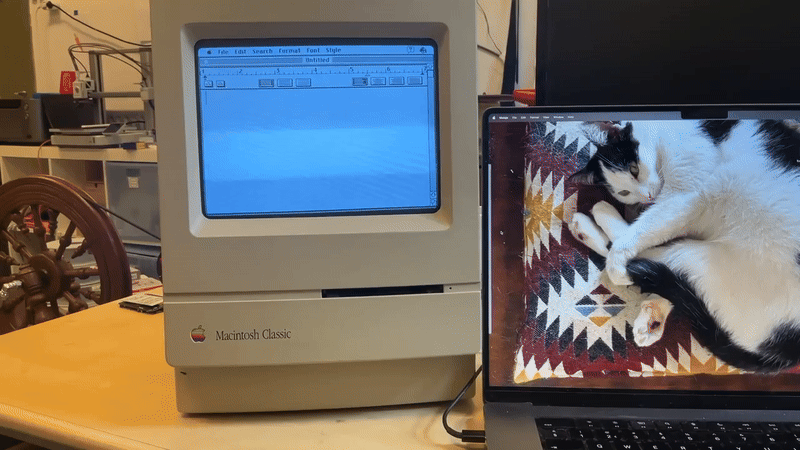 This inexpensive adapter brings Apple Universal Control to vintage Macs