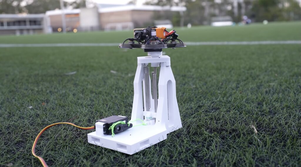 Toss-launching drones is hard — this automatic launcher does it better