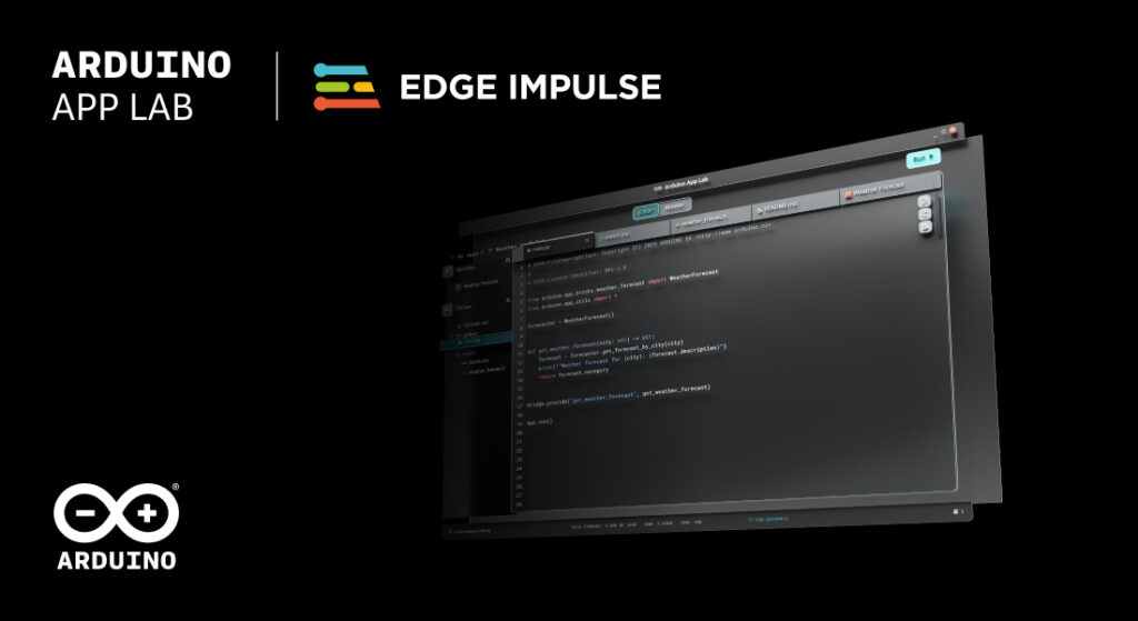 Train and deploy your own AI models in Arduino® App Lab – now fully integrated with Edge Impulse!