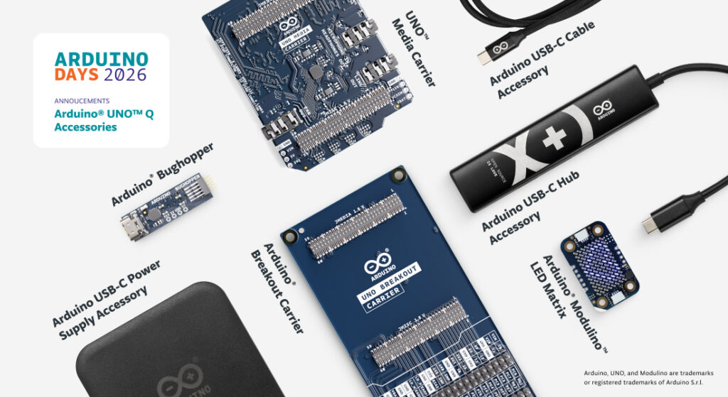 We just announced SEVEN new products, ready to expand your Arduino® UNO™ Q board