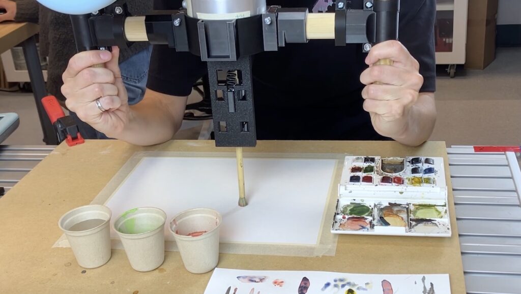 WORM collaborative robots automate art in a new way